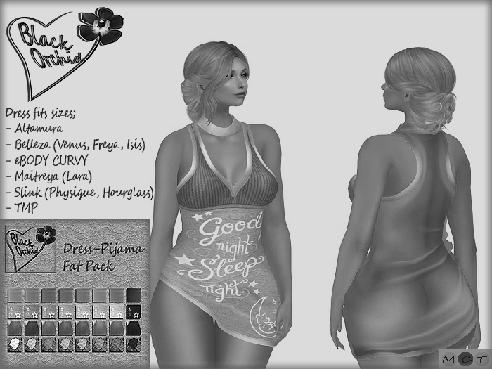 [BO]- Dress-Pijama- Fatpack- (Demo)- (Packed)- (Add me)