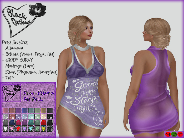 [BO]- Dress-Pijama- Fatpack- (Packed)- (Add me)