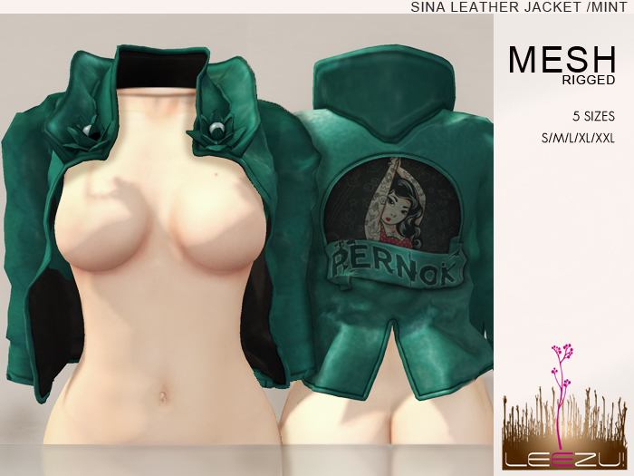  [LeeZu!] Sina Jacket /mint 