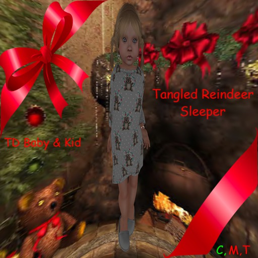 {Kid'z Kraze} TD ~ Tangled Reindeer Sleeper (Gray)
