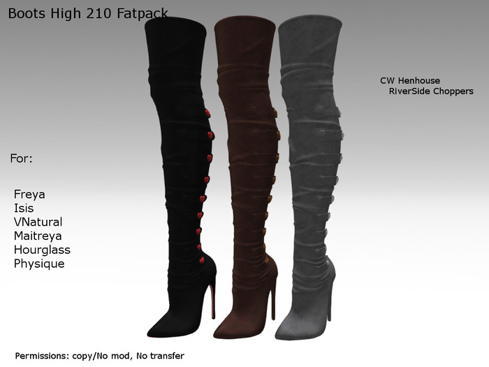 [CW] -Boots High 210 Fatpack -BOX