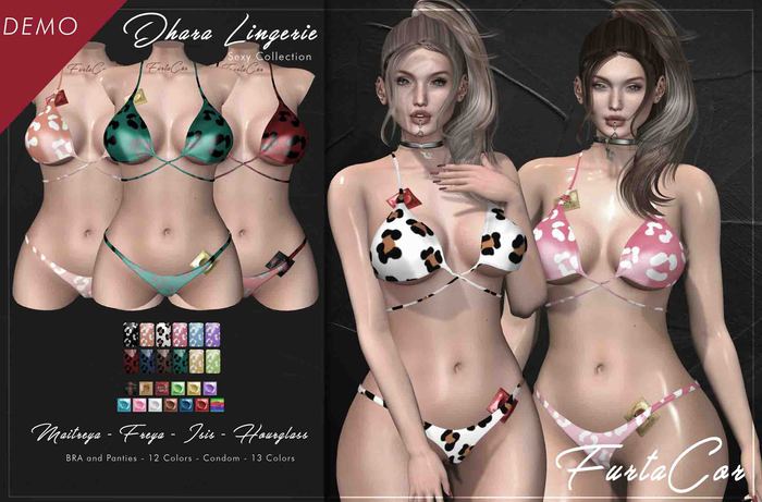 :::DEMO:::[FurtaCor Female] Dhara Lingerie