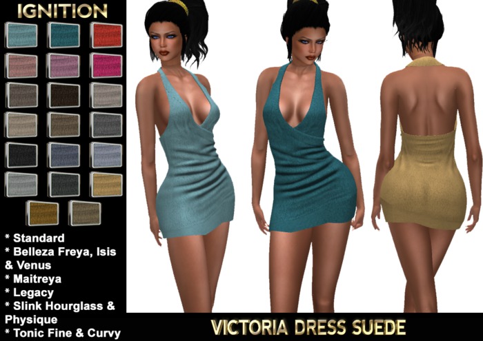 Ignition Victoria Dress Suede