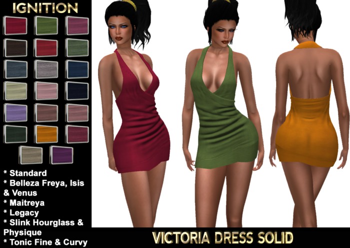 Ignition Victoria Dress Solid