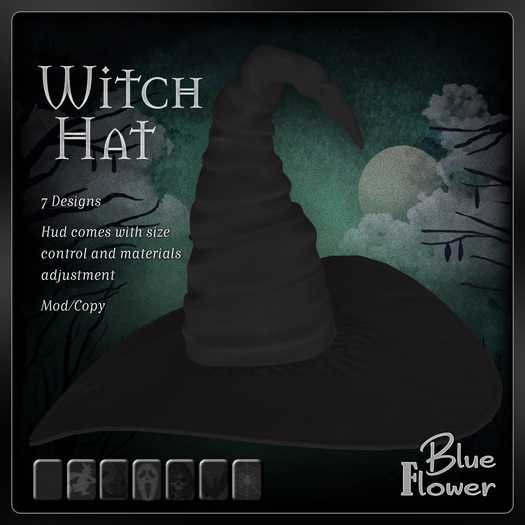 Blue Flower - Witch Hat Fatpack