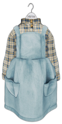 [M] Bebe Briana Jumper & Top (Fitted) - Meringue