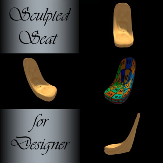 seat sitz sculpty uv-map full perm