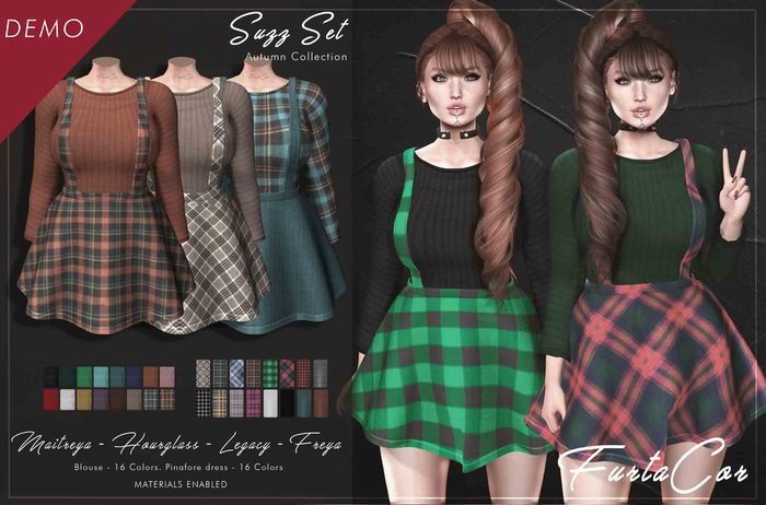 :::DEMO:::[FurtaCor Female] Suzz Set