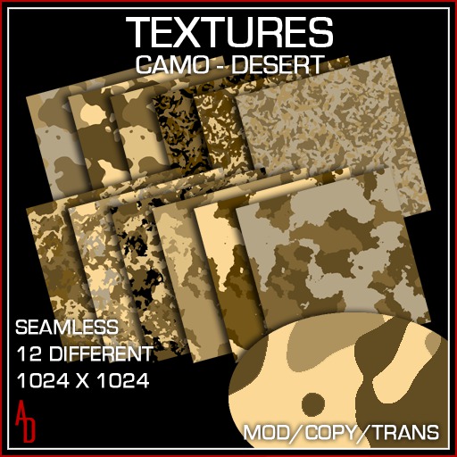 Textures - Camo - Desert
