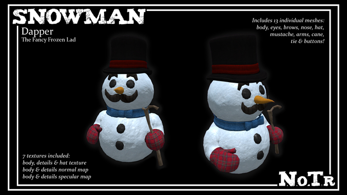 .:NoTr:. Snowman - Dapper