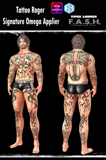 F.A.S.H VIPER  Tattoo Roger Signature Omega Applier