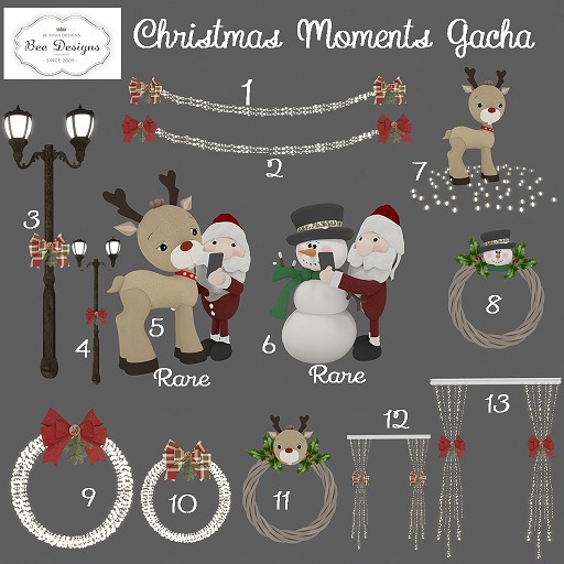 Bee designs Christmas Moments gacha 3