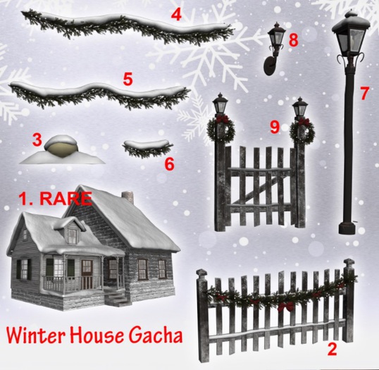 7. Street Lamp - Winter House Gacha