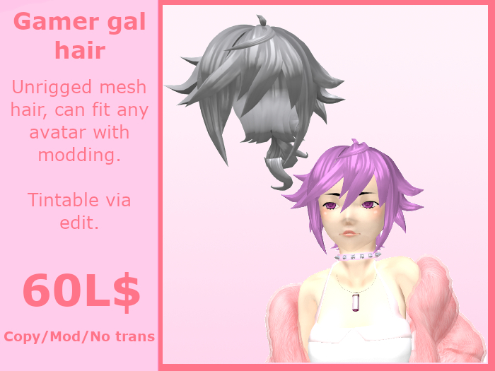 INABA : Gamer gal hair