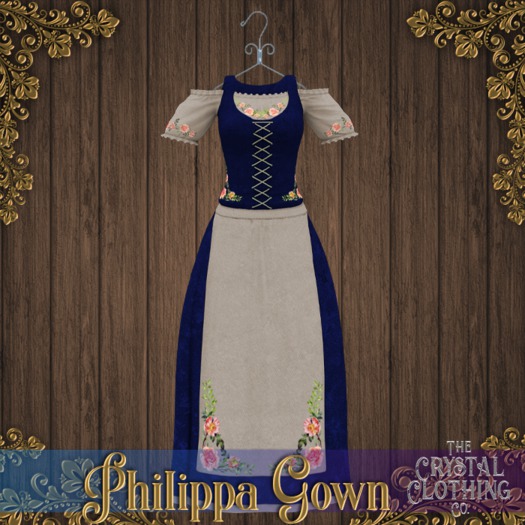 [CC Co.] Philippa - Gown - Sapphire