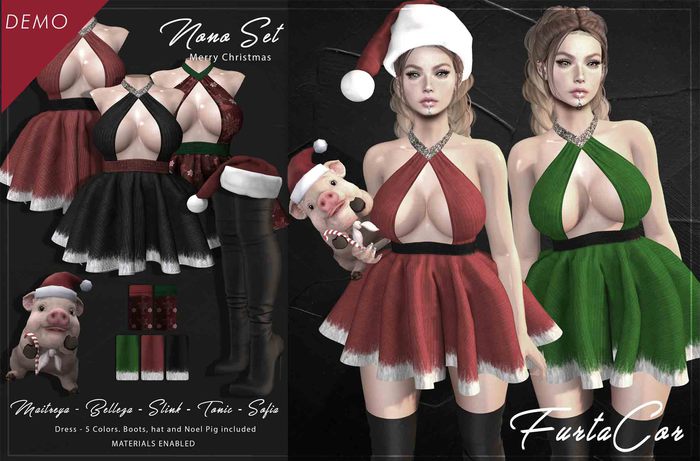 :::DEMO:::[FurtaCor Female] Nono Set