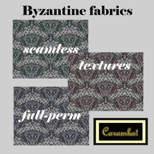 Byzantine fabrics - textures  