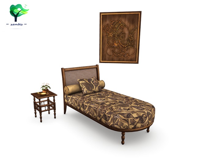 Indian Day Bed Ishani Set - PG