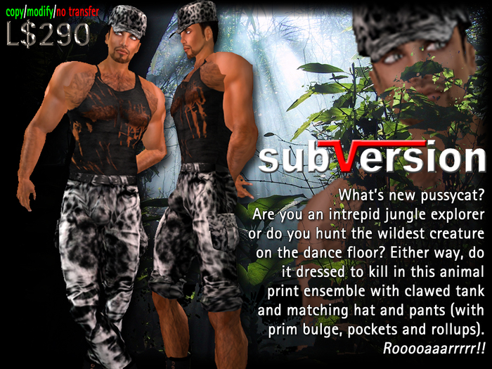 .~subVersion~. Jungle Kit  - White Ocelot
