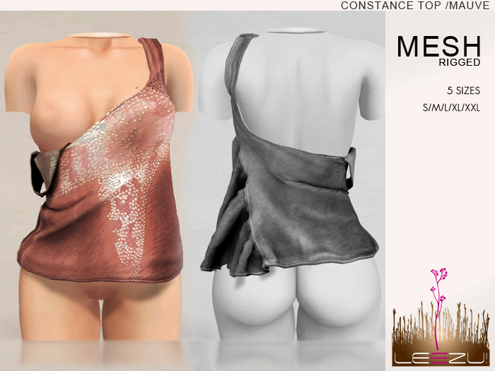 [LeeZu!] Constance Top <mesh,rigged,materials>/mauve