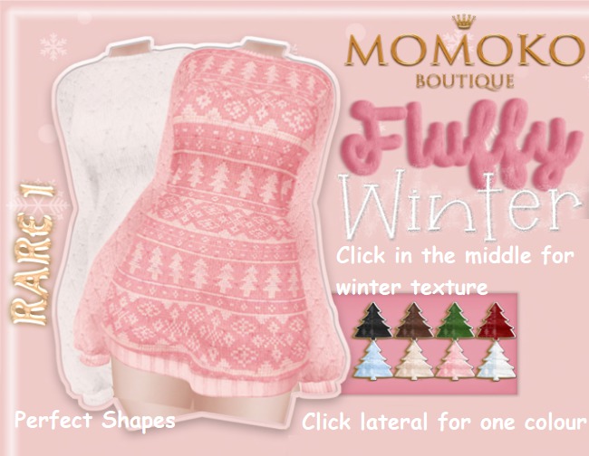 {Momoko} Fluffy Winter - Sweater - Lara RARE 1