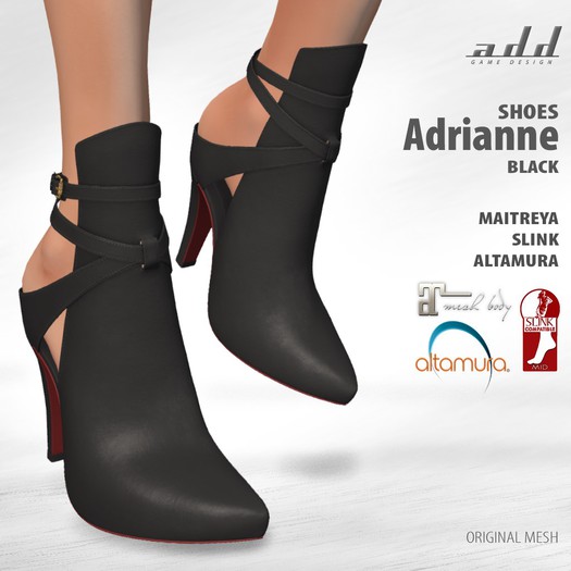 [ADD] Adrianne - Shoes - Black