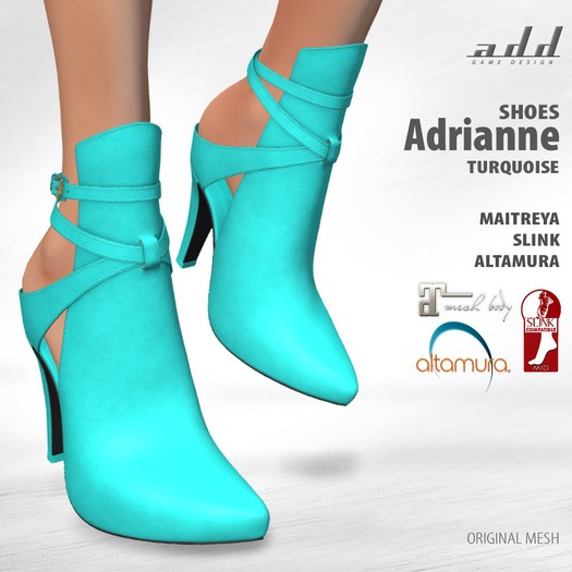 [ADD] Adrianne - Shoes - Turquoise