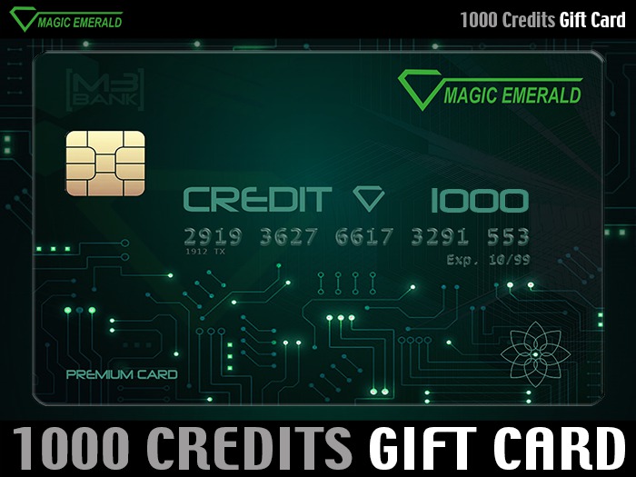 [Magic Emerald] 1000 Credits Gift Card