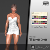 [JuneFit] FitnessNana_StraplessDress