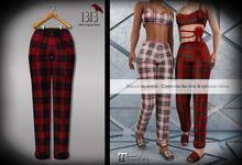 (*<*) 1313 Flannels Pants - Red Plaid