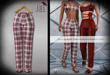 (*<*) 1313 Flannels Pants - Bubble Plaid