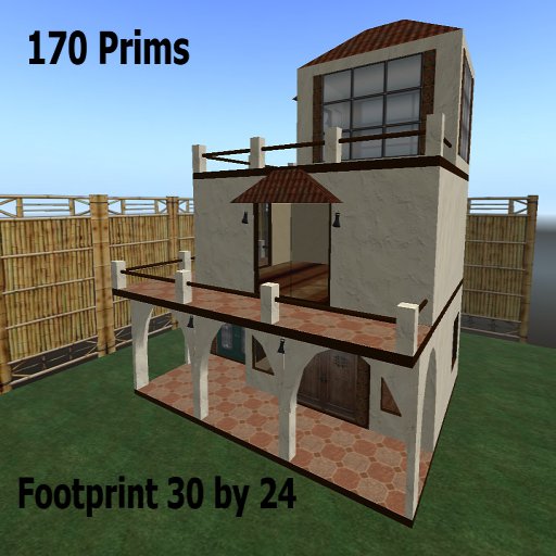 Stucco House - Three Story