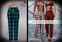 (*<*) 1313 Flannels Pants - Blue Plaid