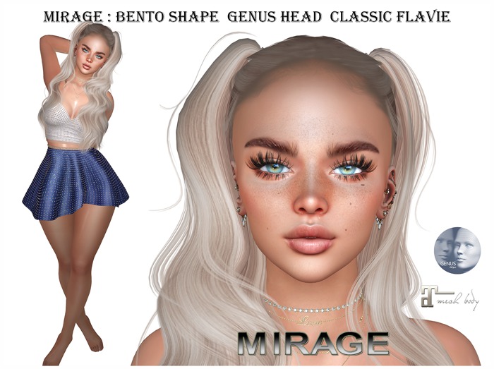 MIRAGE : Bento Shape  Genus Head  Classic FLAVIE