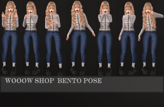 WOOOW SHOP#46 Bento pose