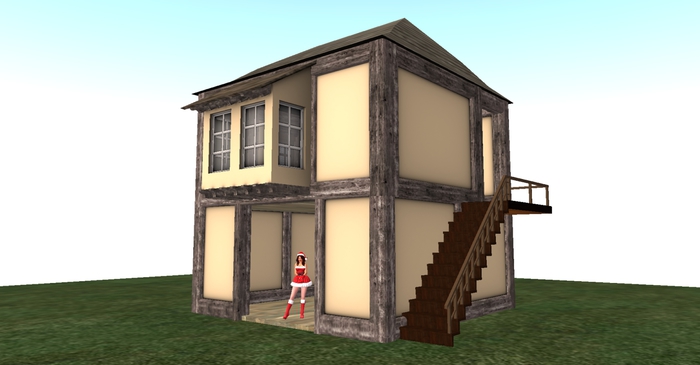 Tudor or Medieval 2 storey shop