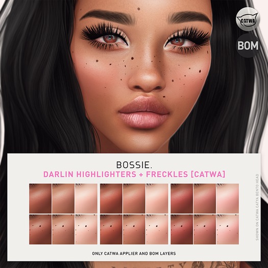 Bossie. darlin highlighters + freckles [catwa] (wear me)