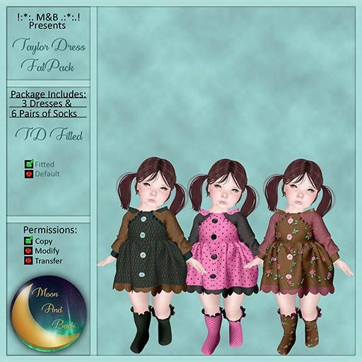 !:*:. M&B .:*:! Taylor Dress Fatpack Delivery Hud