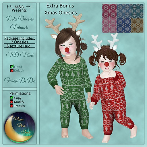 !:*:. M&B .:*:! Lola Onesie Snowflakes  