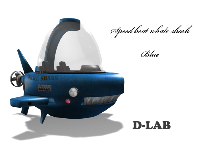 D-LAB Speed Boat whale shark B-ve
