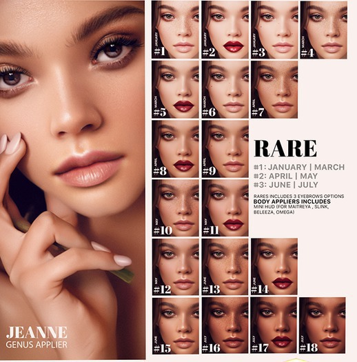 #5  [PUMEC]  -  JEANNE  - MARCH --- GENUS app.