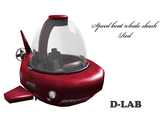 D-LAB Speed Boat whale shark R-ve