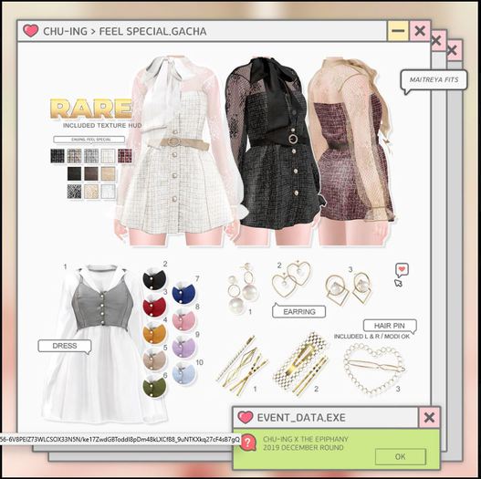 CHU-ING. FEEL SPECIAL. DRESS 6