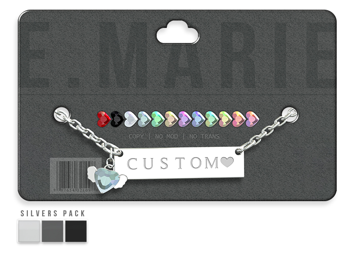 e.marie // Azalea Necklace - Silvers