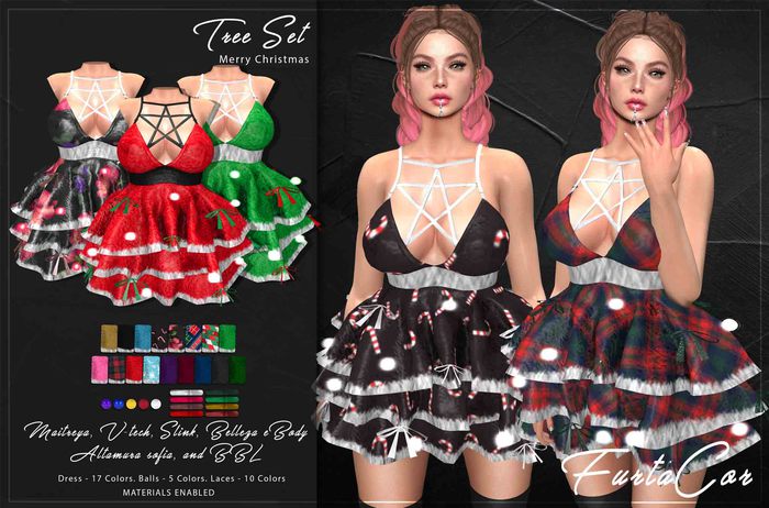 [FurtaCor Female] Tree Dress