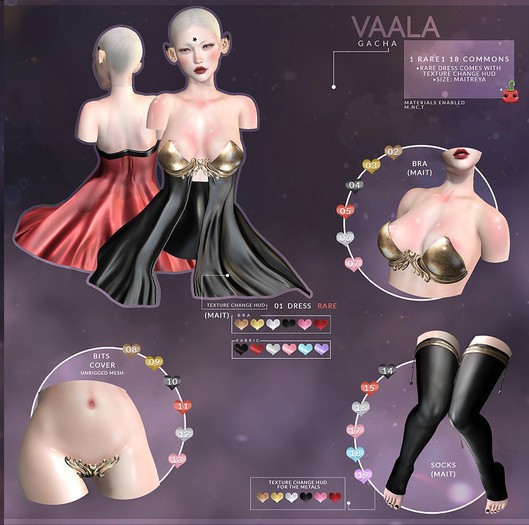 01[Cubic Cherry] {Vaala} dress (mait) (BOX) RARE