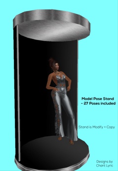 Best Model View Stand Second Life Marketplace - MODEL POSE STAND - 27 Model Poses Copy, Mod 4 ...