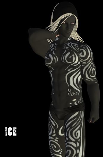 [0kt]oe : Male, Ice Tattoo
