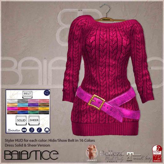 Baiastice_Evgenia Dress-Raspberry