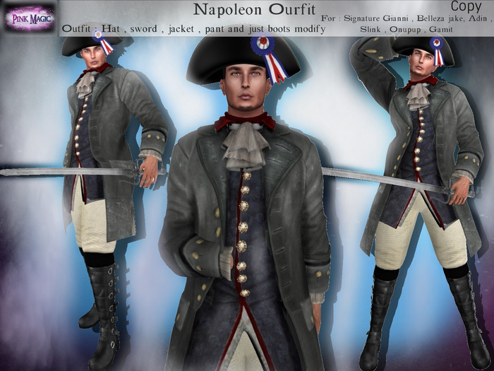 Pink Magic : Napoleon  outfit